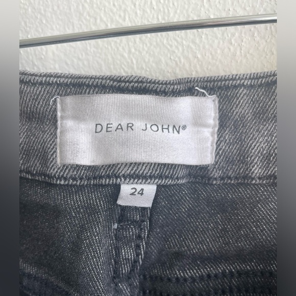 Dear John Denim Jeanne Super High Rise Cropped Flare Jeans Stanford - Picture 3 of 7